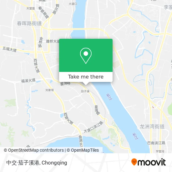 中交·茄子溪港 map