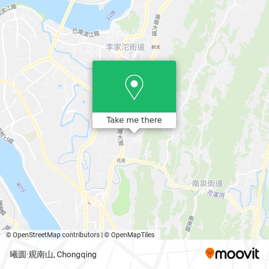 曦圆·观南山 map