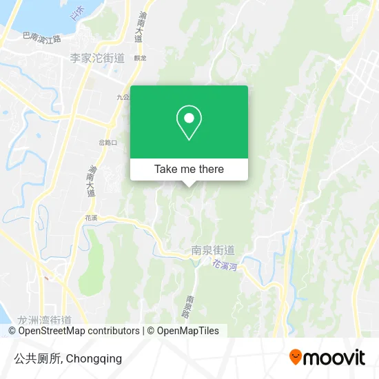 公共厕所 map