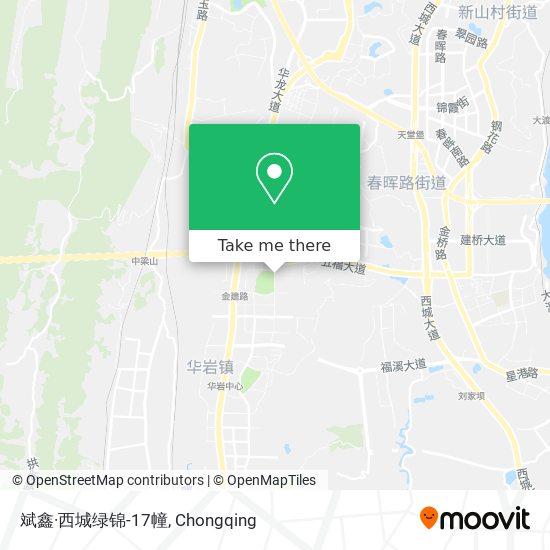 斌鑫·西城绿锦-17幢 map