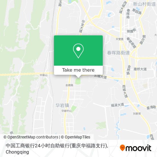 中国工商银行24小时自助银行(重庆华福路支行) map