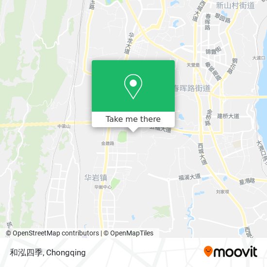 和泓四季 map