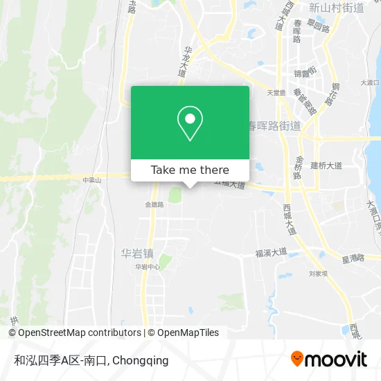 和泓四季A区-南口 map