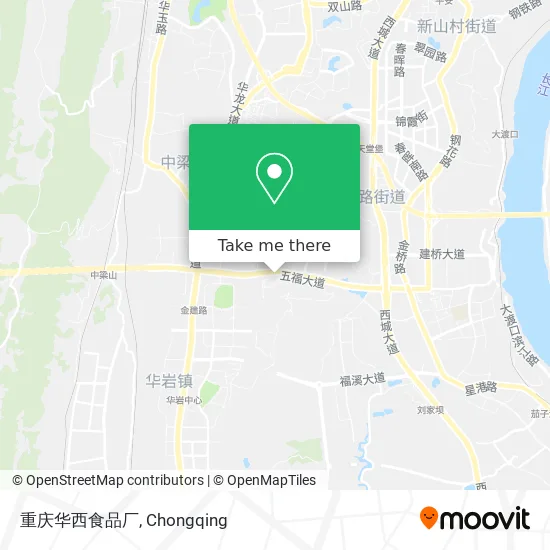 重庆华西食品厂 map
