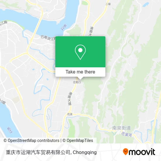 重庆市运湖汽车贸易有限公司 map