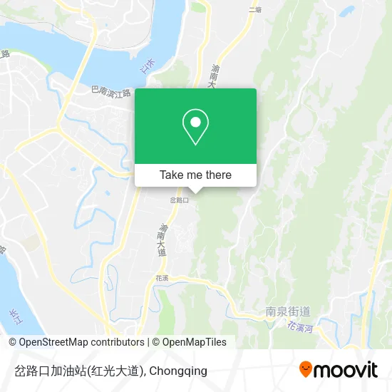 岔路口加油站(红光大道) map