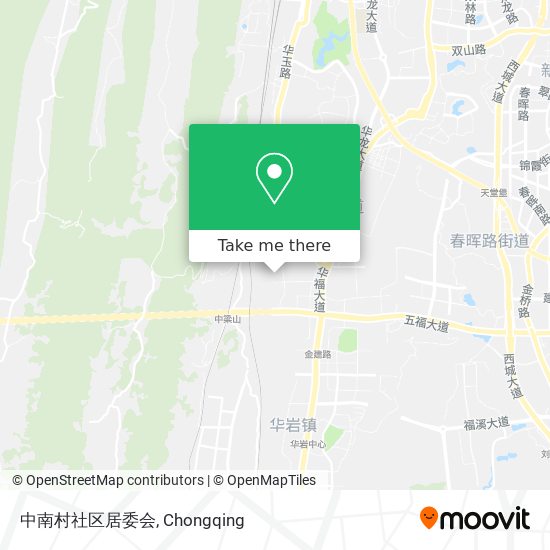 中南村社区居委会 map