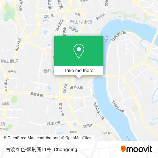 古渡春色-紫荆庭11栋 map