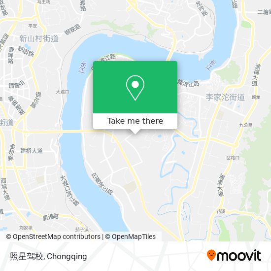 照星驾校 map