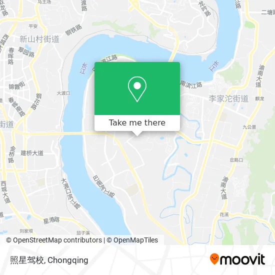 照星驾校 map