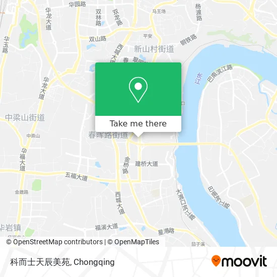 科而士天辰美苑 map