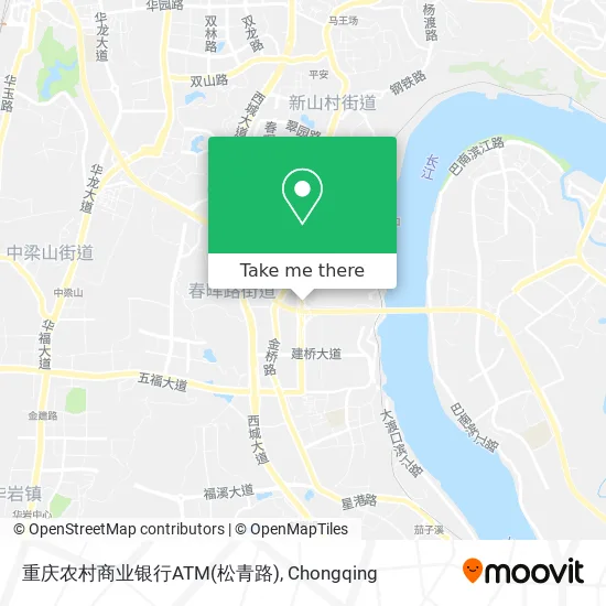 重庆农村商业银行ATM(松青路) map