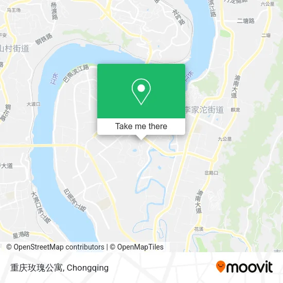 重庆玫瑰公寓 map