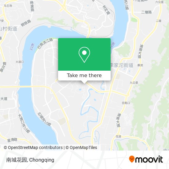 南城花园 map