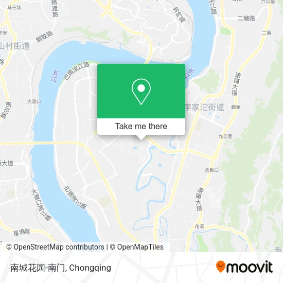 南城花园-南门 map