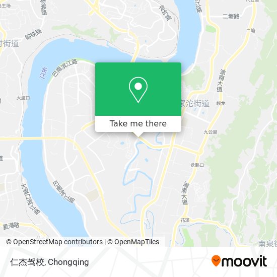仁杰驾校 map