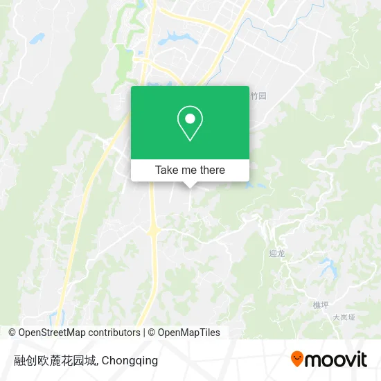 融创欧麓花园城 map