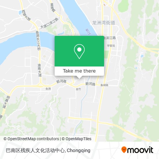 巴南区残疾人文化活动中心 map
