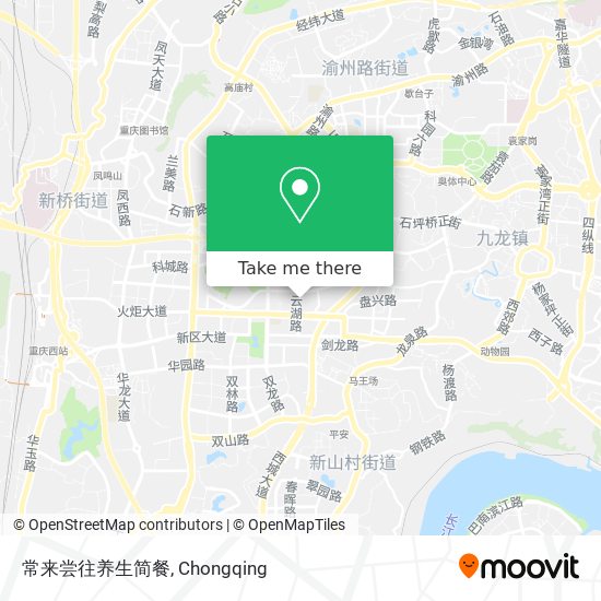 常来尝往养生简餐 map