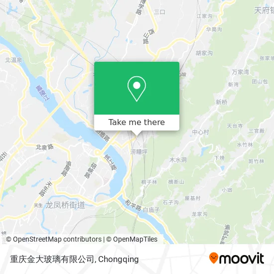 重庆金大玻璃有限公司 map