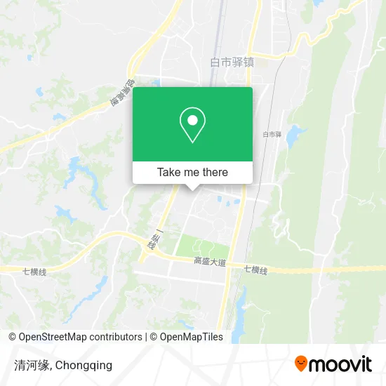 清河缘 map