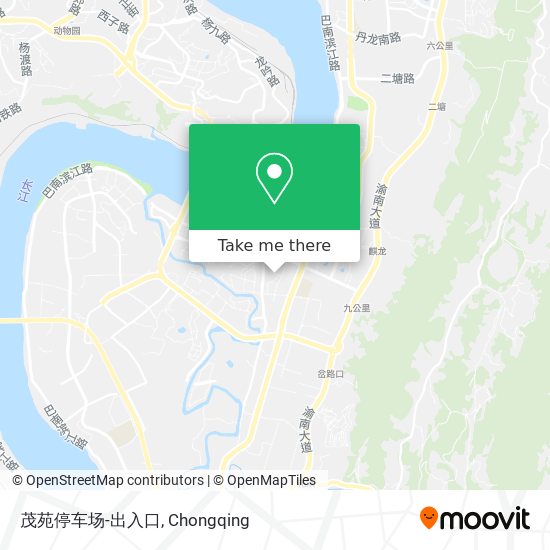 茂苑停车场-出入口 map