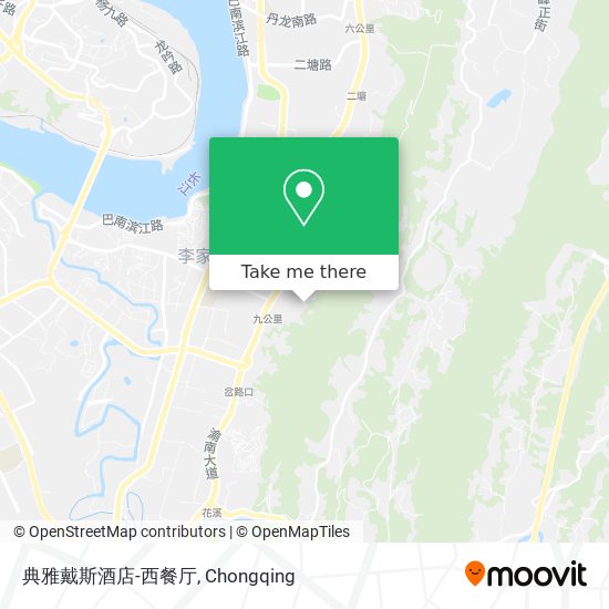 典雅戴斯酒店-西餐厅 map