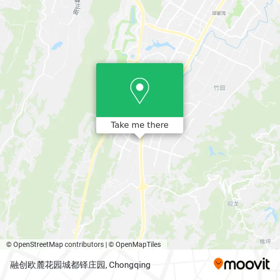 融创欧麓花园城都铎庄园 map