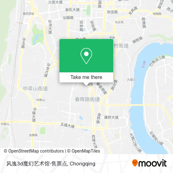 风逸3d魔幻艺术馆-售票点 map