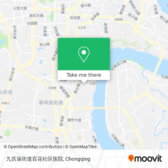 九宫庙街道百花社区医院 map
