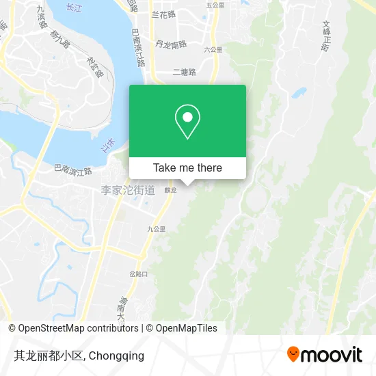 其龙丽都小区 map