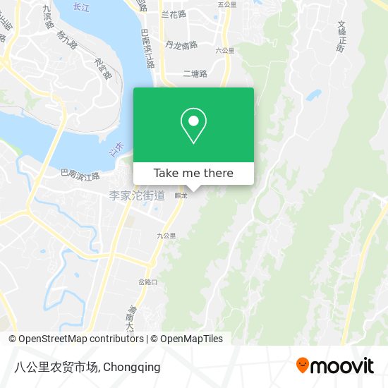 八公里农贸市场 map