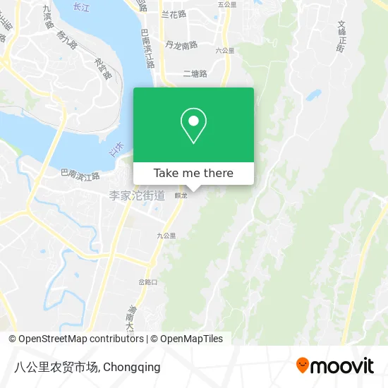 八公里农贸市场 map