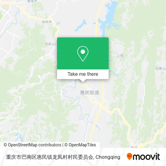 重庆市巴南区惠民镇龙凤村村民委员会 map