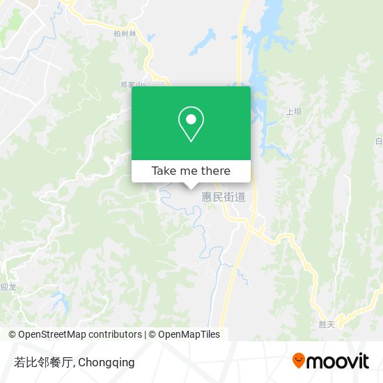 若比邻餐厅 map