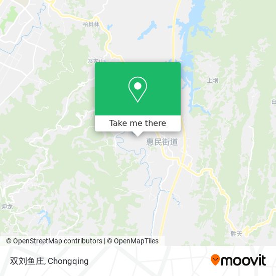 双刘鱼庄 map