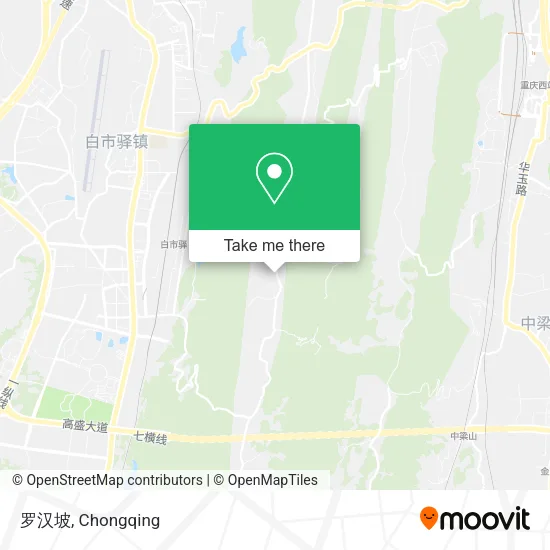 罗汉坡 map