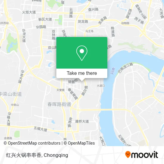 红兴火锅串串香 map