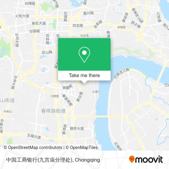 中国工商银行(九宫庙分理处) map