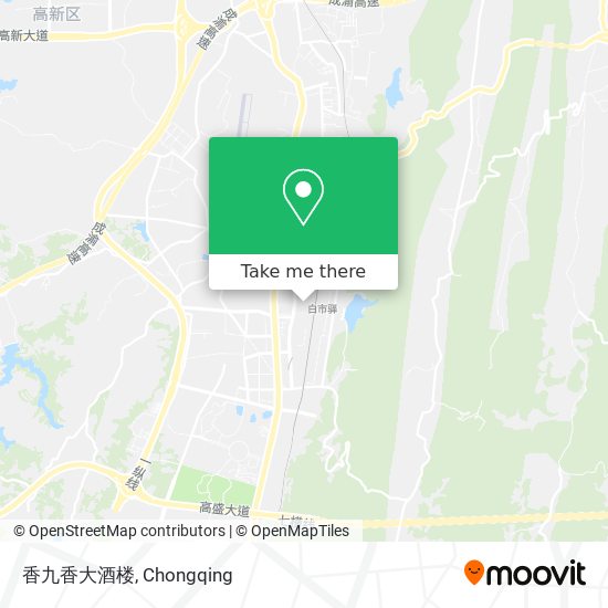 香九香大酒楼 map