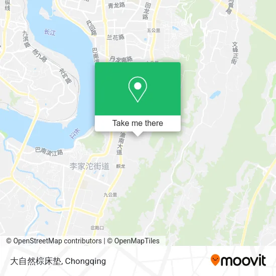大自然棕床垫 map