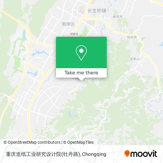 重庆造纸工业研究设计院(牡丹路) map
