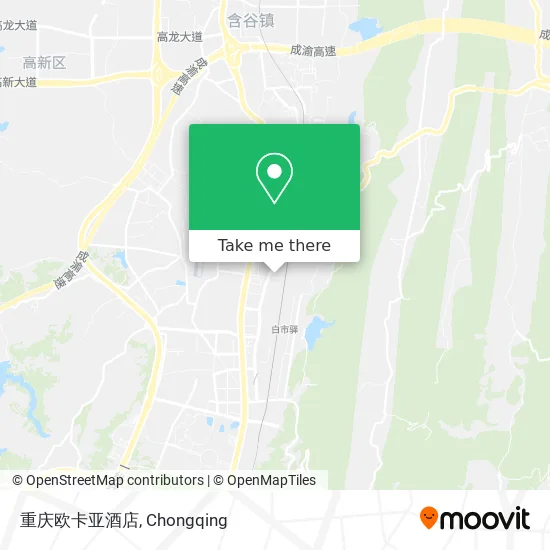 重庆欧卡亚酒店 map