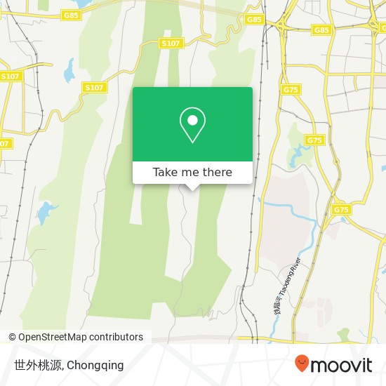 世外桃源 map