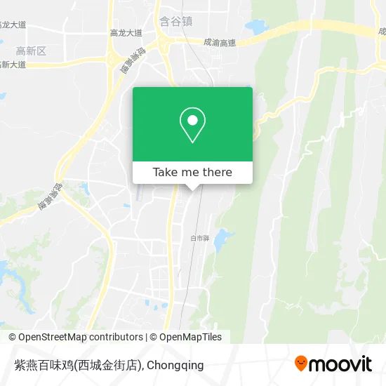 紫燕百味鸡(西城金街店) map