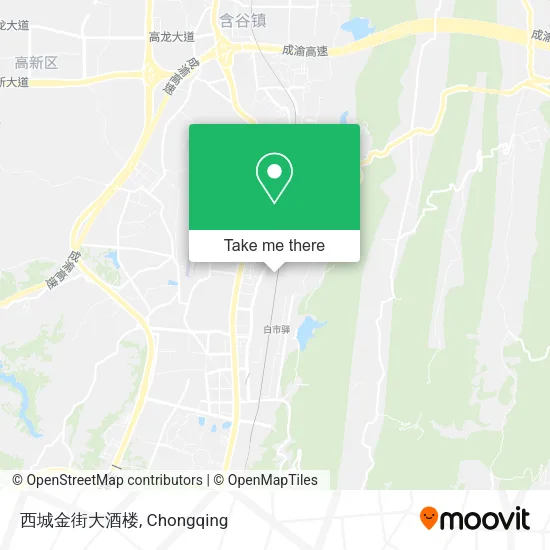 西城金街大酒楼 map