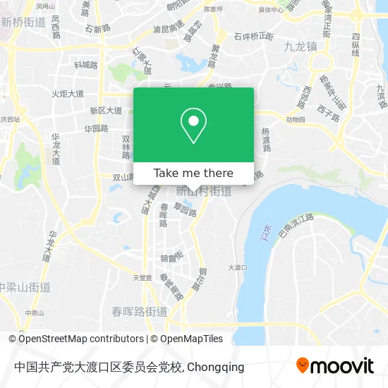 中国共产党大渡口区委员会党校 map