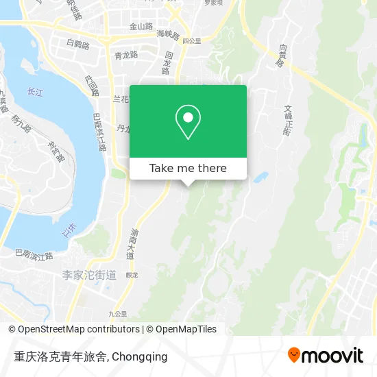 重庆洛克青年旅舍 map