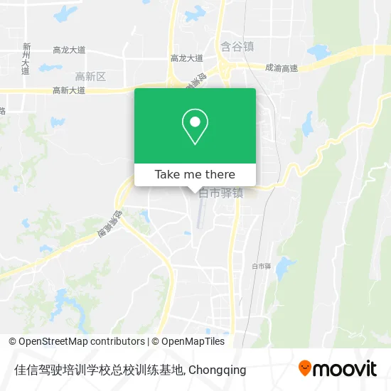 佳信驾驶培训学校总校训练基地 map