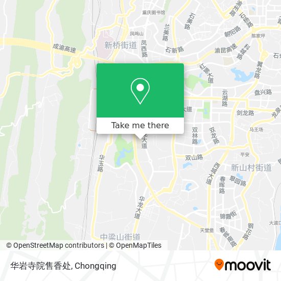 华岩寺院售香处 map